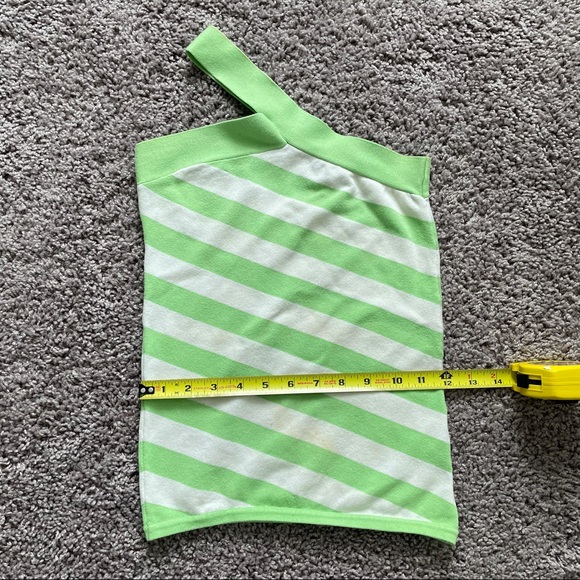 Vintage One Shoulder Tank Top - Picture 5 of 7